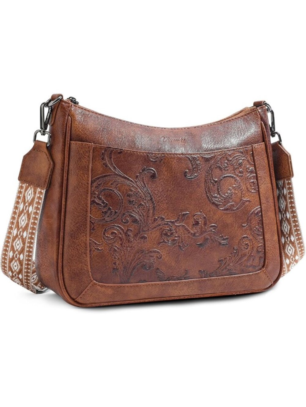 Trendy Medium Vegan Leather Crossbody Bag for Women - Stylish Daily Purse